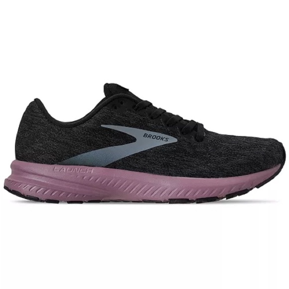 Brooks Launch 7 Running Sneakers from Finish Line in Black/ Purple